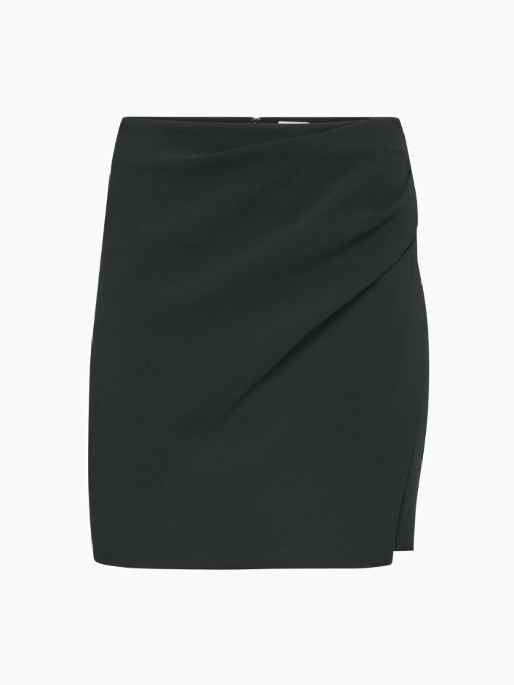 NWOT Aritzia Wilfred Angie Faux Wrap Skirt - Black Size 8